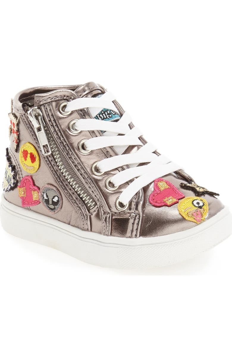 Steve Madden 'Tcobrah' Emoji High Top Sneaker, Main, color,