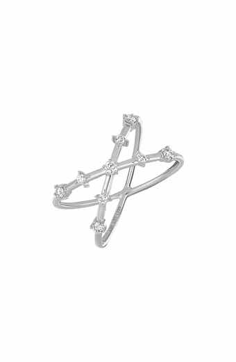 Bony Levy Aviva 18K White Gold Diamond Crossover Ring