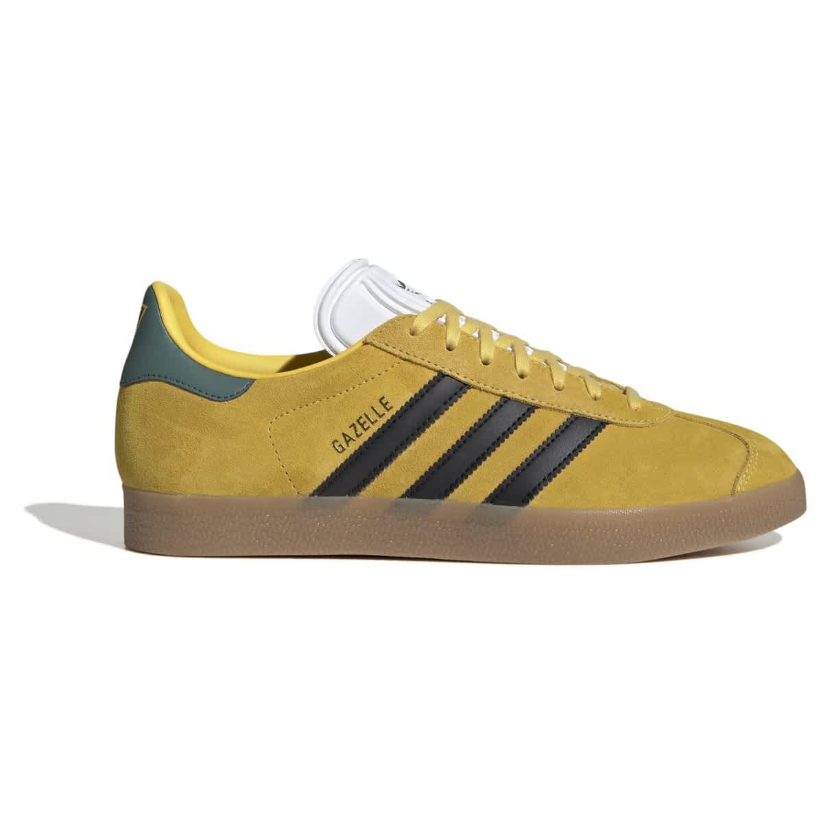 adidas Originals Men's adidas Originals Yellow Jamaica National Team Lifestyler Gazelle Shoes, Alternate, color, 