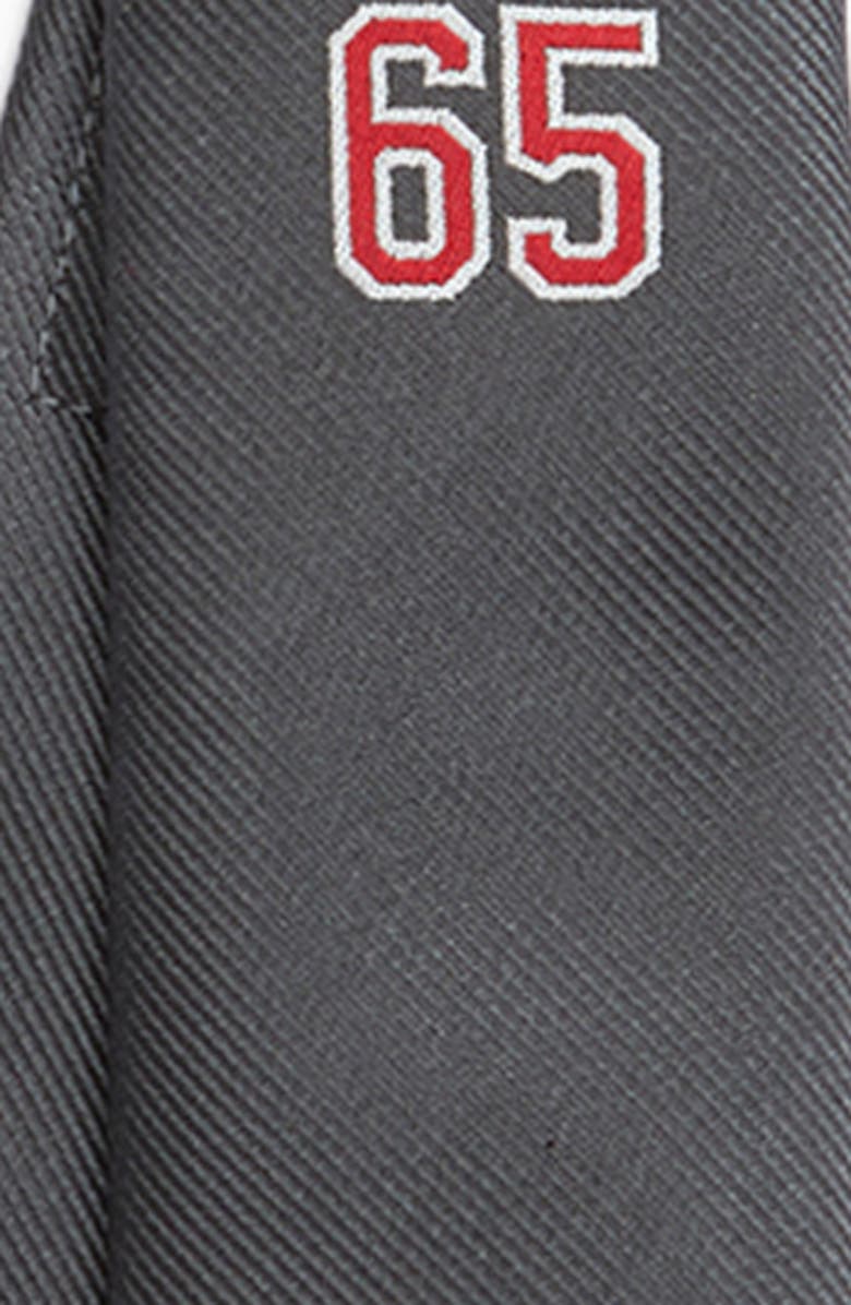 Thom Browne Classic Browne 65 Silk Tie, Alternate, color, Dark Grey