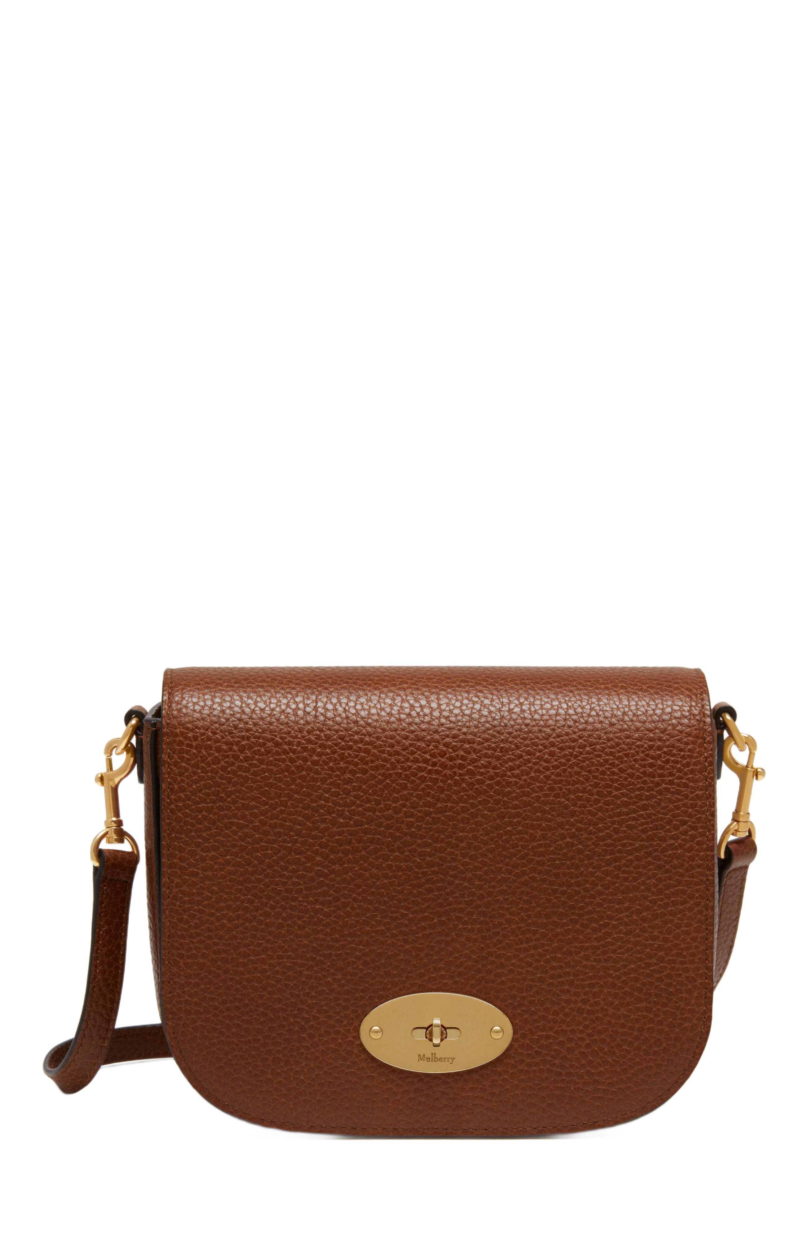 Mulberry Small Darley Leather Crossbody Bag, Main, color, 