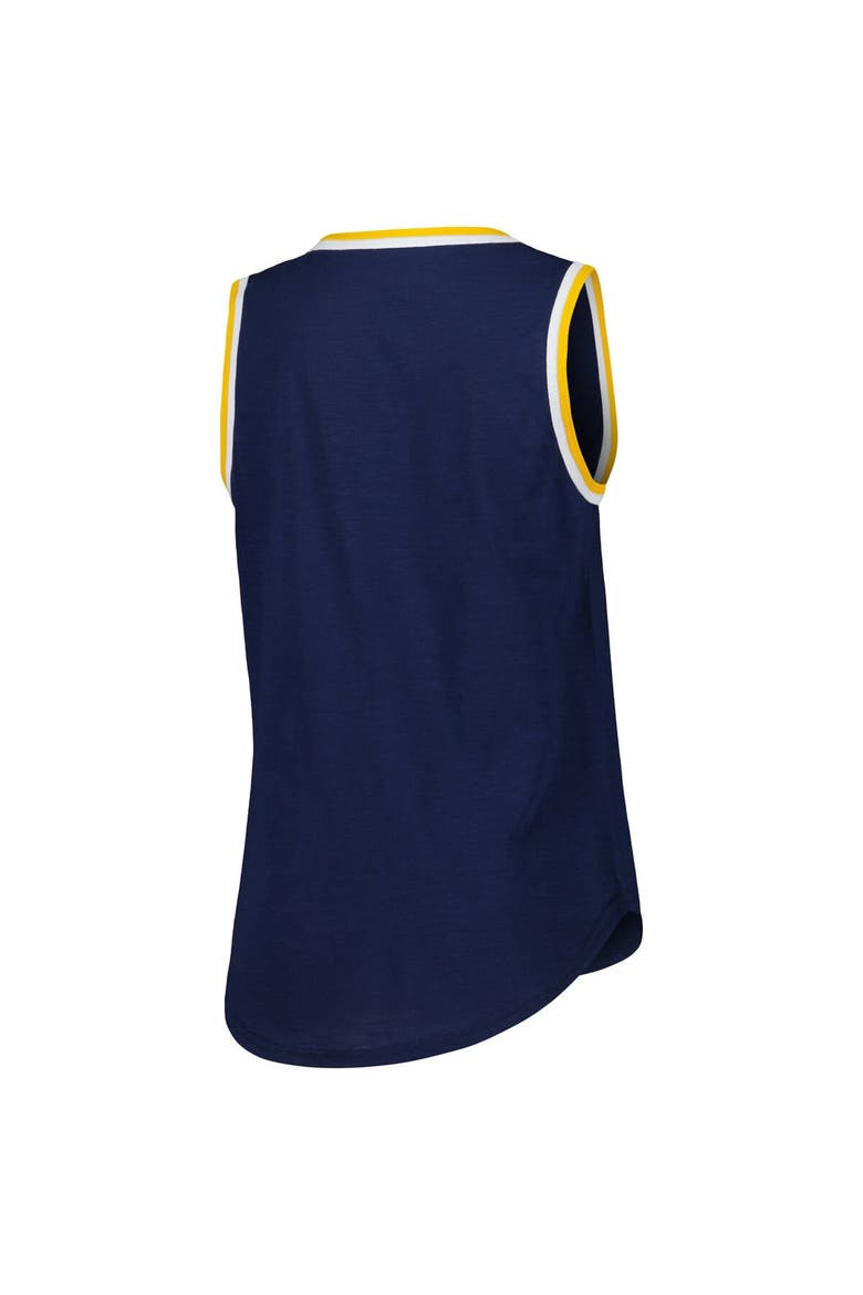 Women's G-III 4Her by Carl Banks Navy Nashville Predators Strategy Tank Top, Alternate, color, Navy