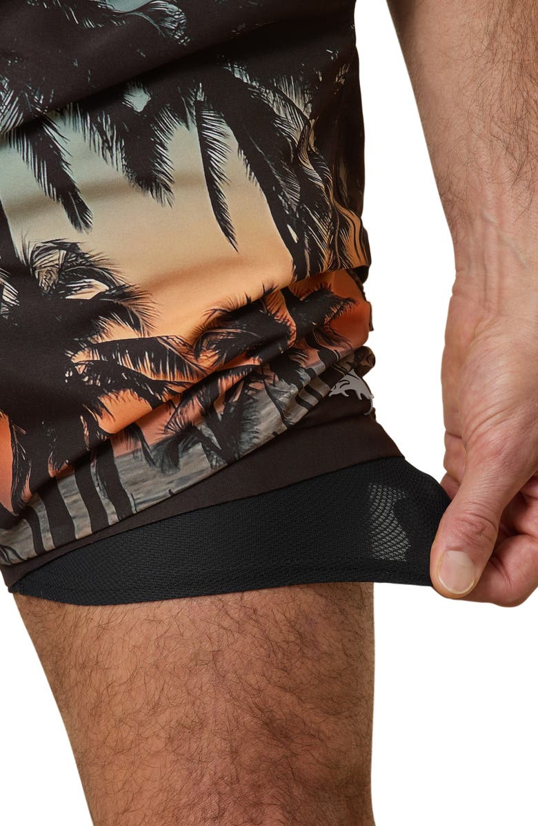 Tommy Bahama Baja Sunset Board Shorts, Alternate, color,