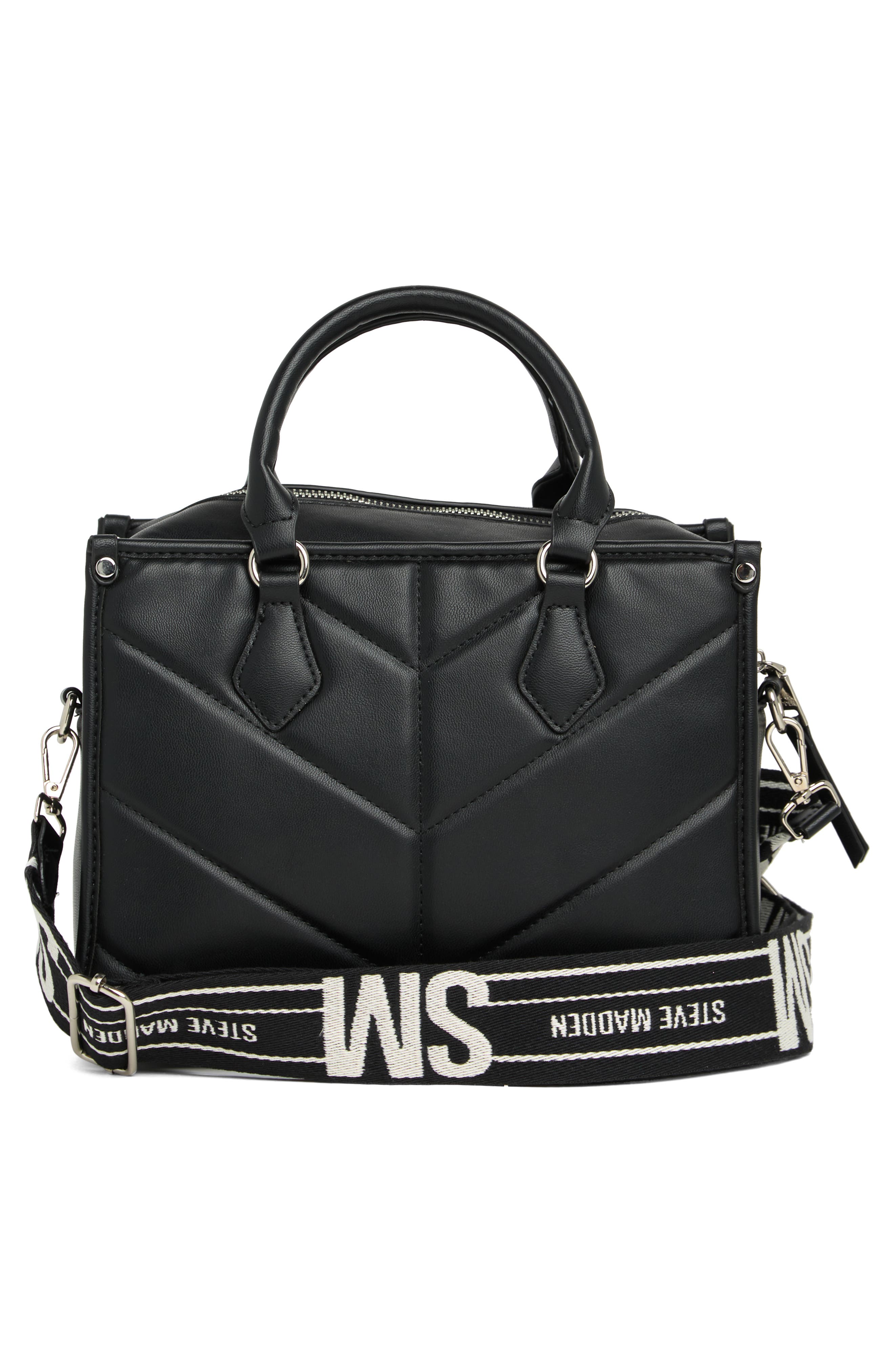 Steve Madden Chevron Quilted Crossbody Satchel (Women) | Nordstromrack