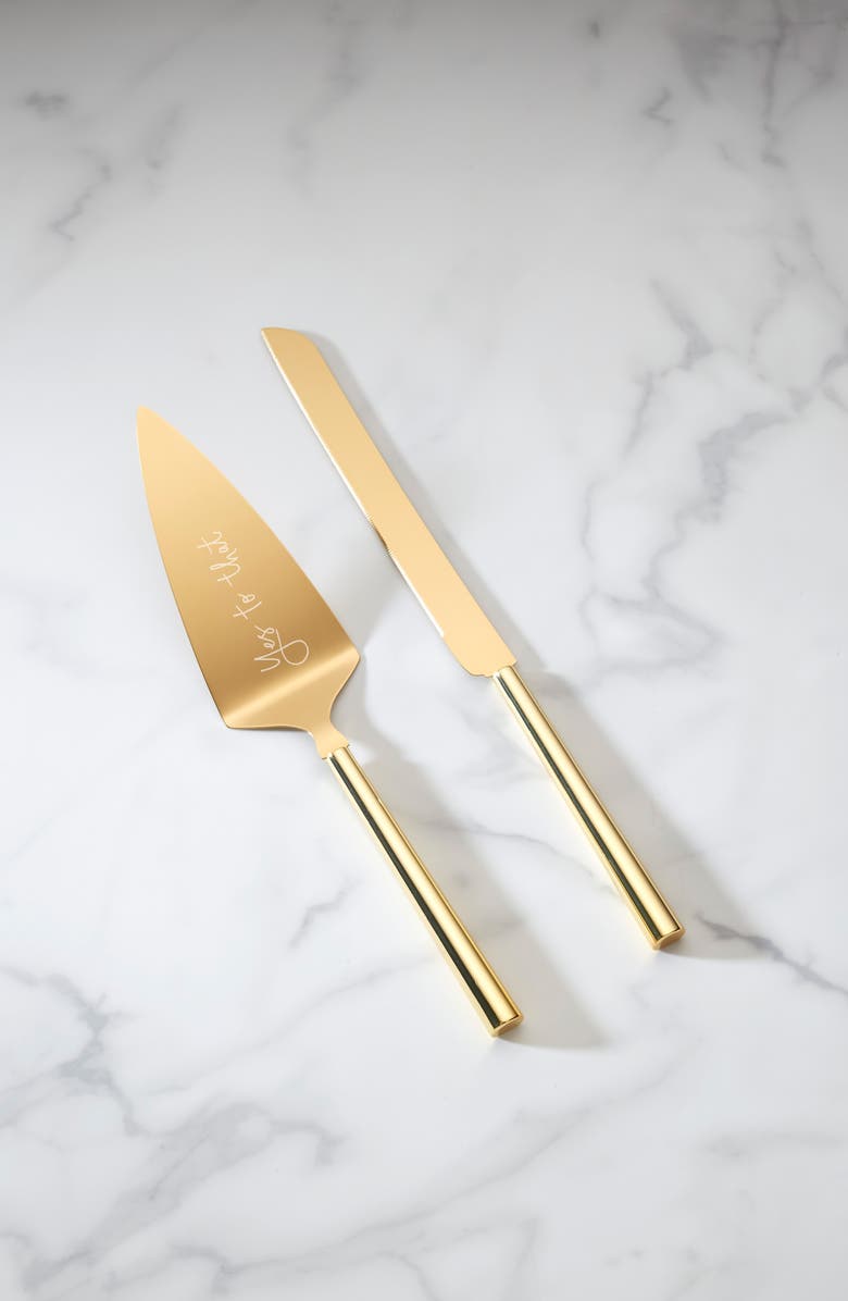 Kate Spade New York charmed life two-piece dessert set, Alternate, color, 