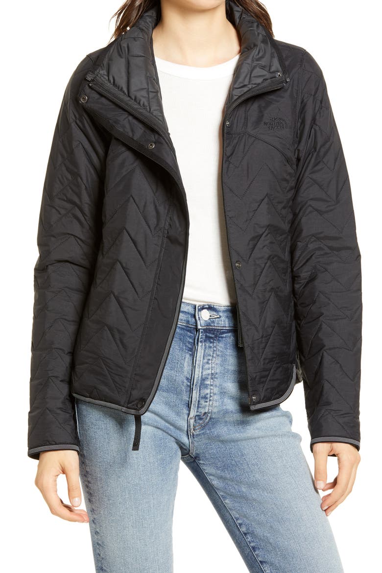 Westborough Insulated Quilted Jacket, Main, color, BLACK