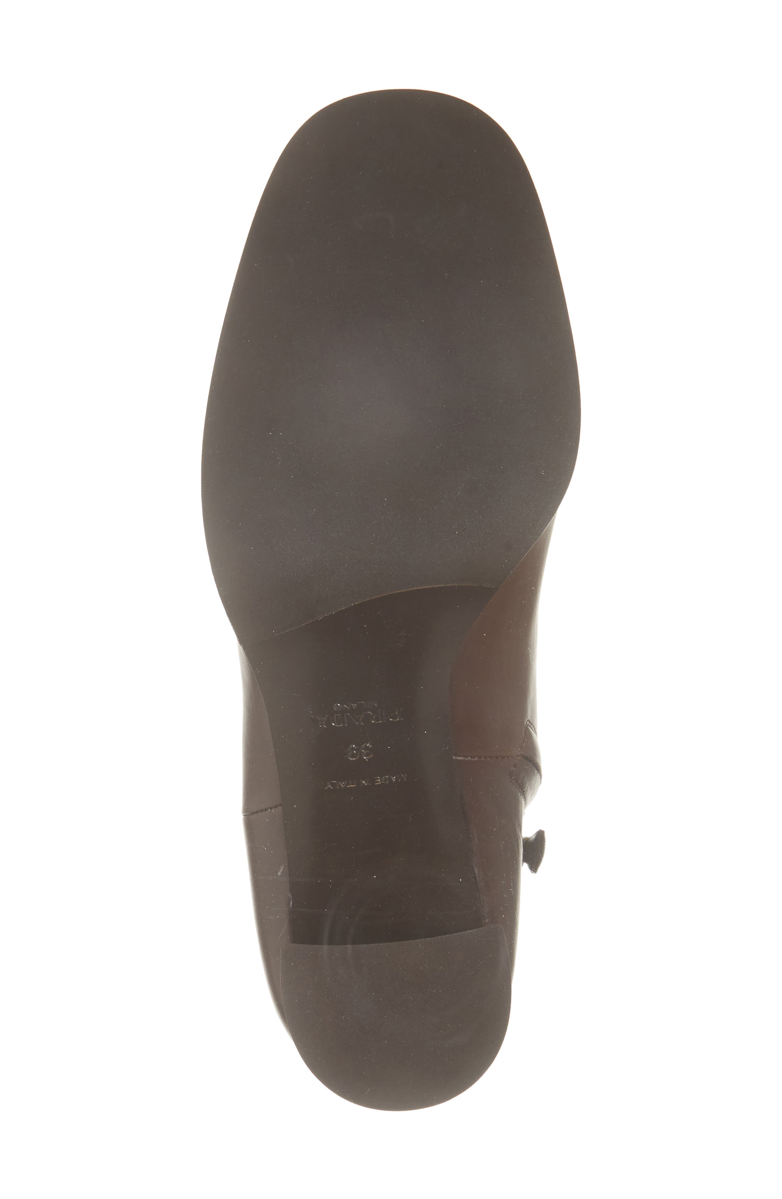 Leather Bootie, Alternate, color, MORO