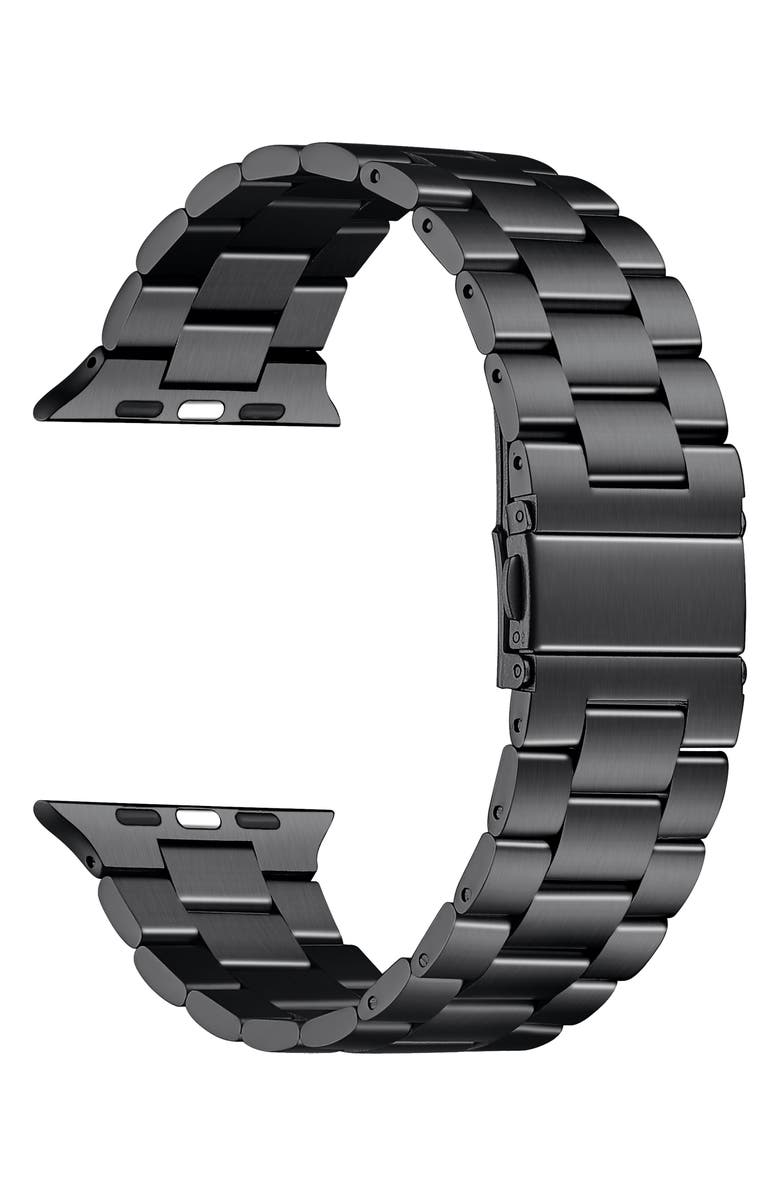 Posh Tech Sloan Stainless Steel Apple Watch<sup>®</sup> Bracelet Watchband, Alternate, color, 