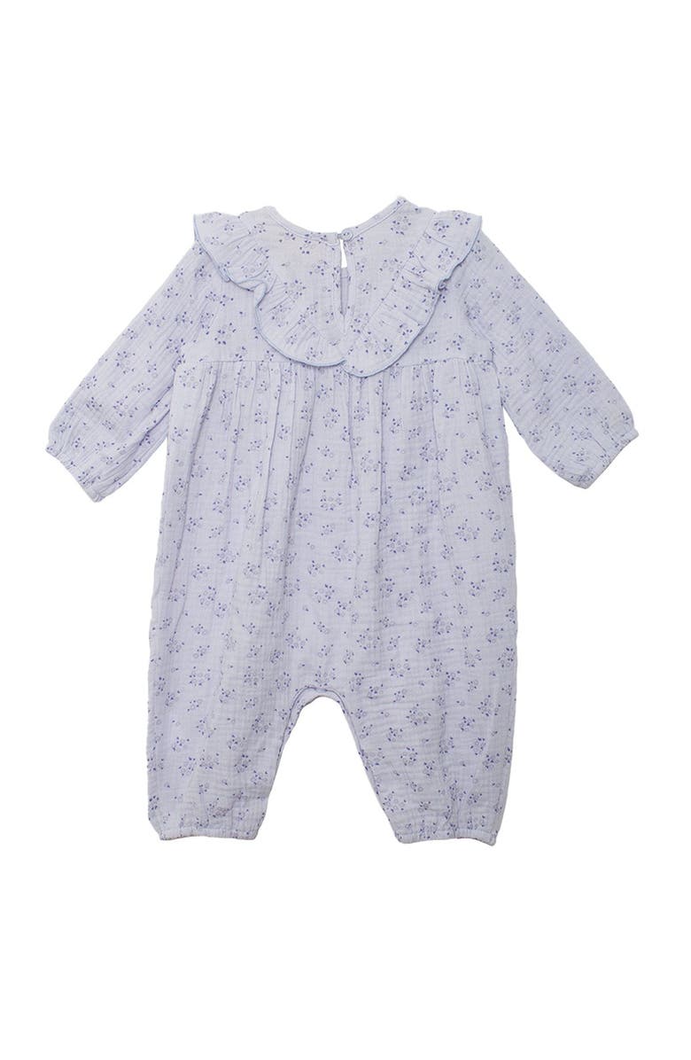 Mabel + Honey Lana Romper, Alternate, color, Purple