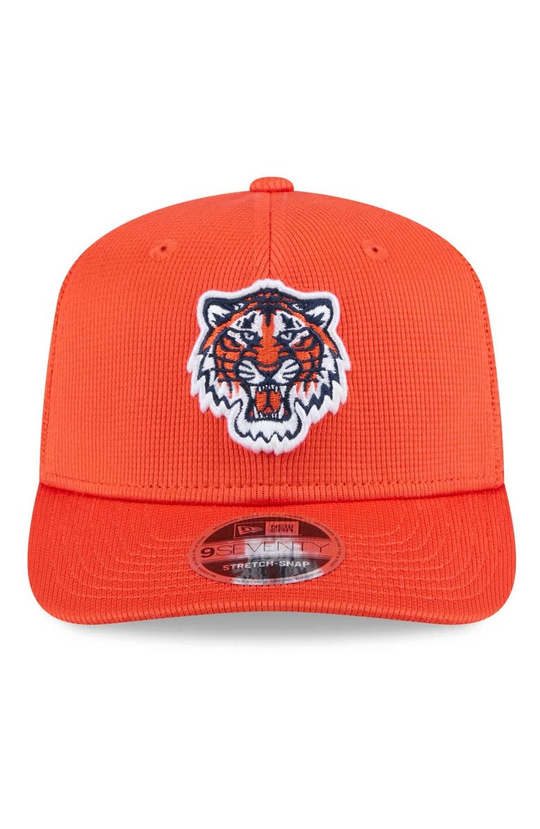 New Era Men's New Era  Orange Detroit Tigers 2025 Spring Training 9SEVENTY Stretch-Snap Trucker Hat, Alternate, color, 
