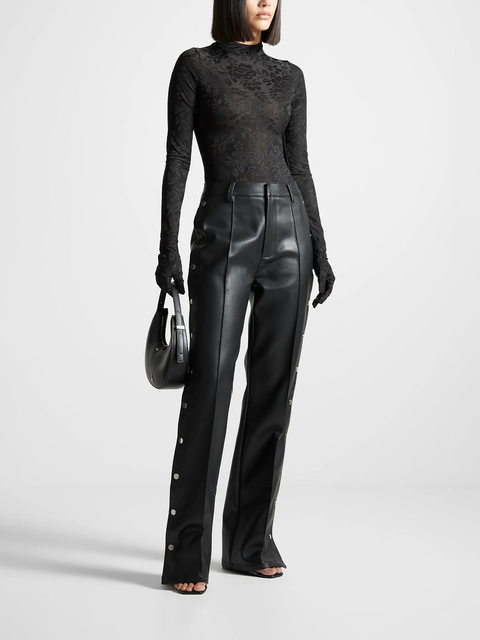 Ivy Jacquard Bodysuit with Gloves