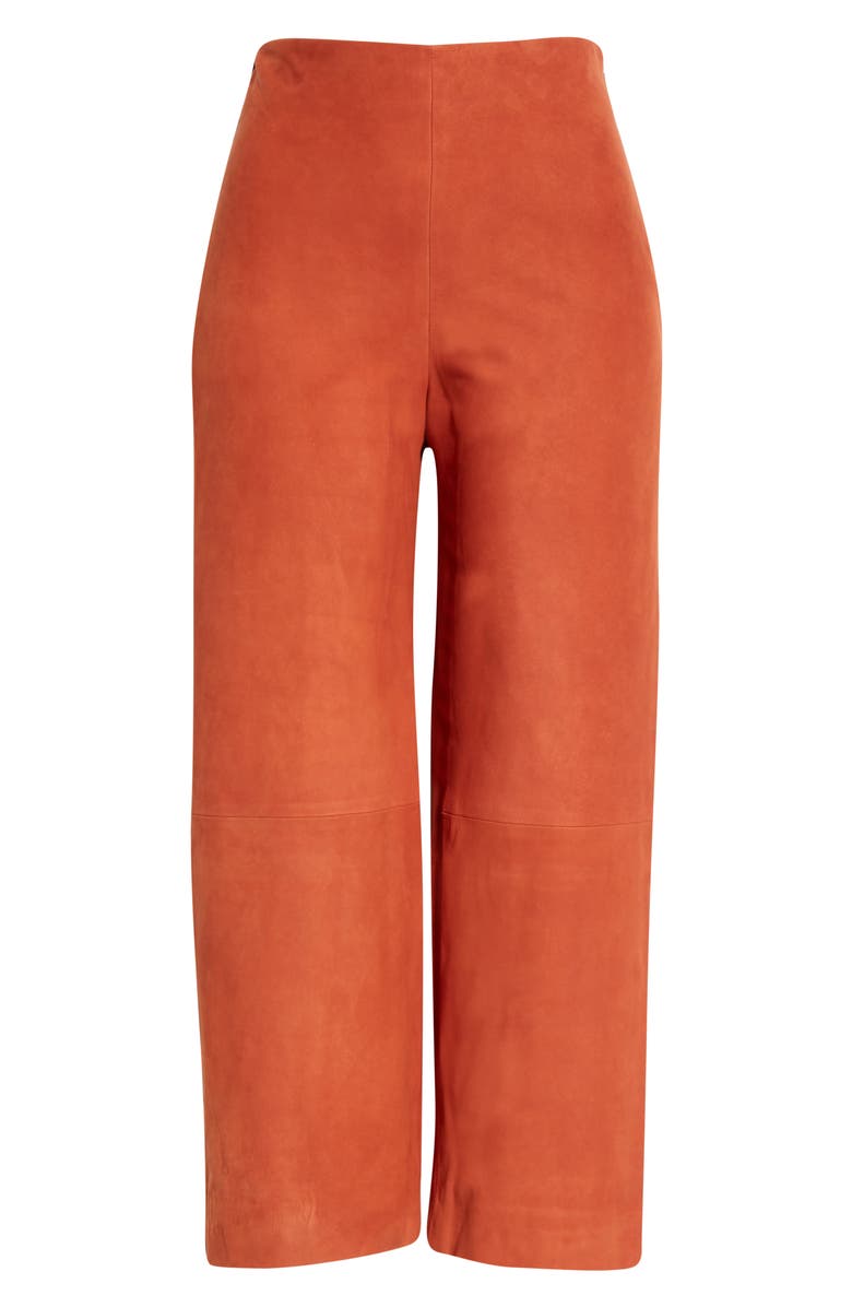 Vince Nubuck Suede Culottes, Alternate, color, 