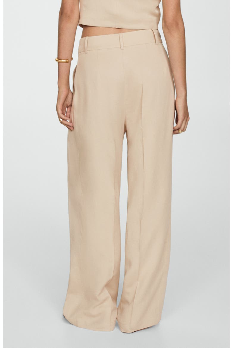 Wide Leg Pants, Alternate, color, BEIGE