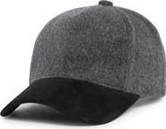 Nordstrom Colorblock Wool & Cashmere Baseball Cap