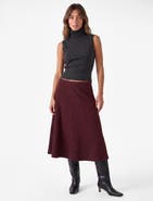 Koton A Line Midi Skirt