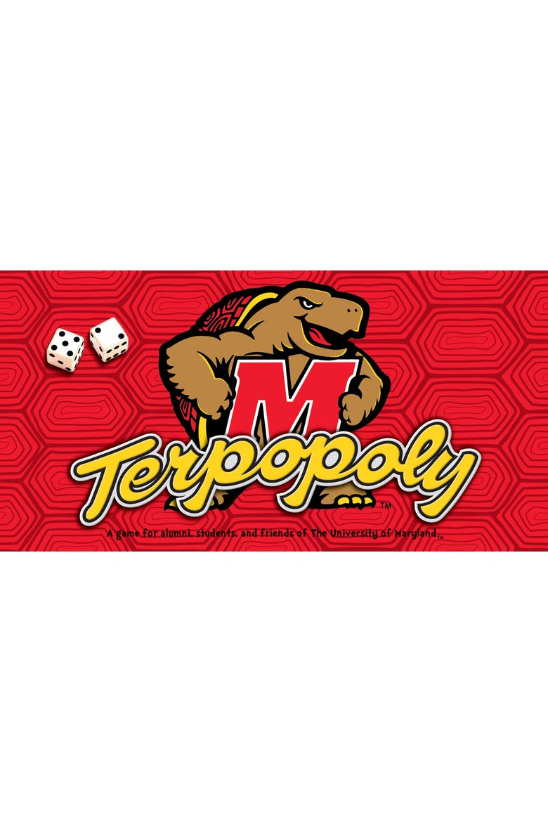 University of Maryland Terpopoly Monopoly Board Game, Alternate, color, Multicolored