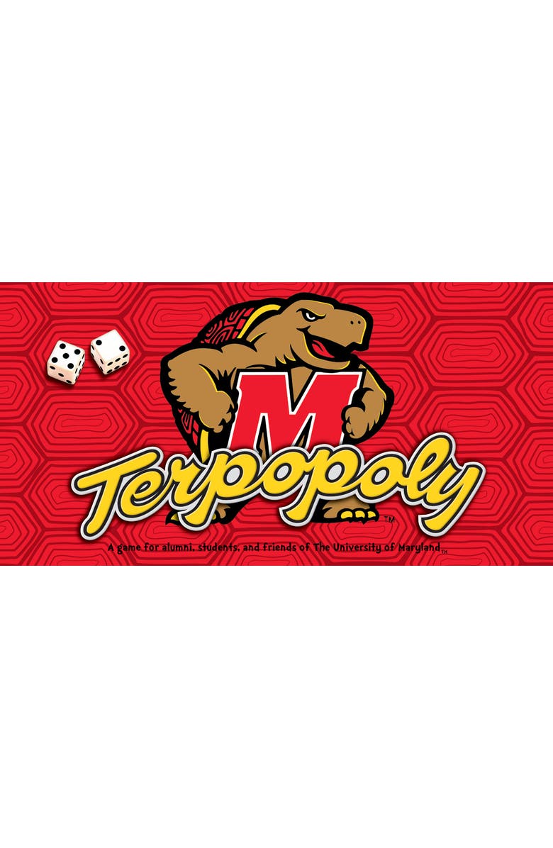 Late for the Sky University of Maryland Terpopoly Monopoly Board Game, Alternate, color, Multicolored