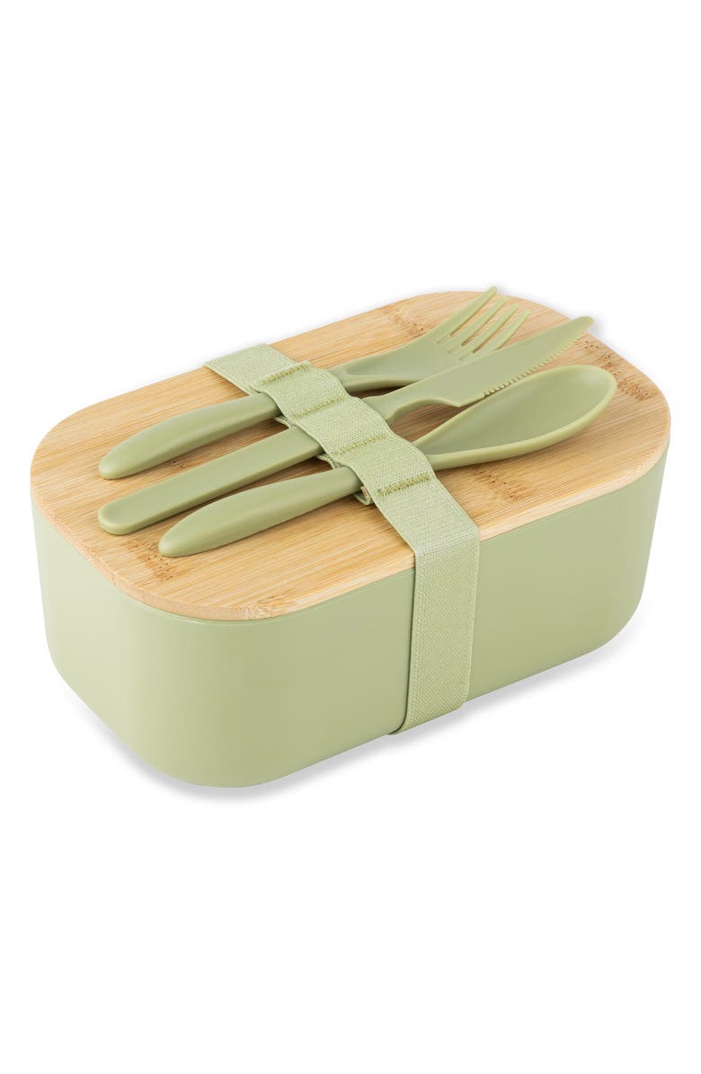 Core Home 6-Piece Bento Box Set, Main, color, Bay Leaf