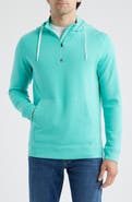 Swannies Jonathan Hooded Quarter Zip Performance Pullover