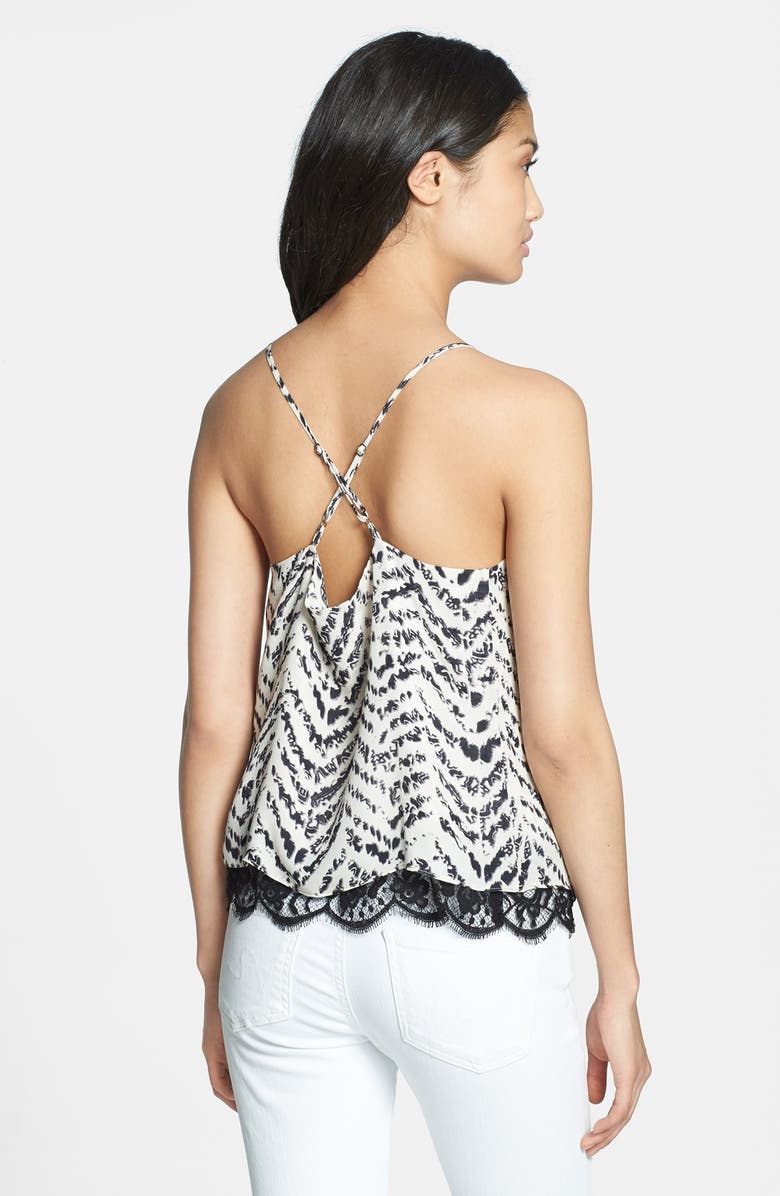 Parker 'Gully' Silk & Lace Camisole, Alternate, color,