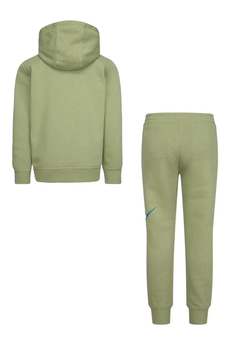 Club Logo Print Pullover Hoodie & Joggers Set, Alternate, color, E2CALLIGAT