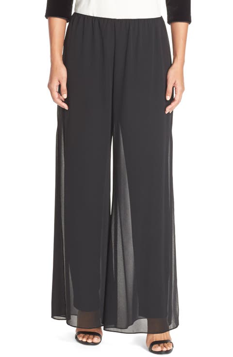 Georgette Overlay Pants