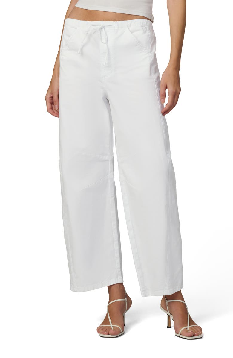 Joe's The Bowie Cotton Blend Drawstring Pants, Main, color, White