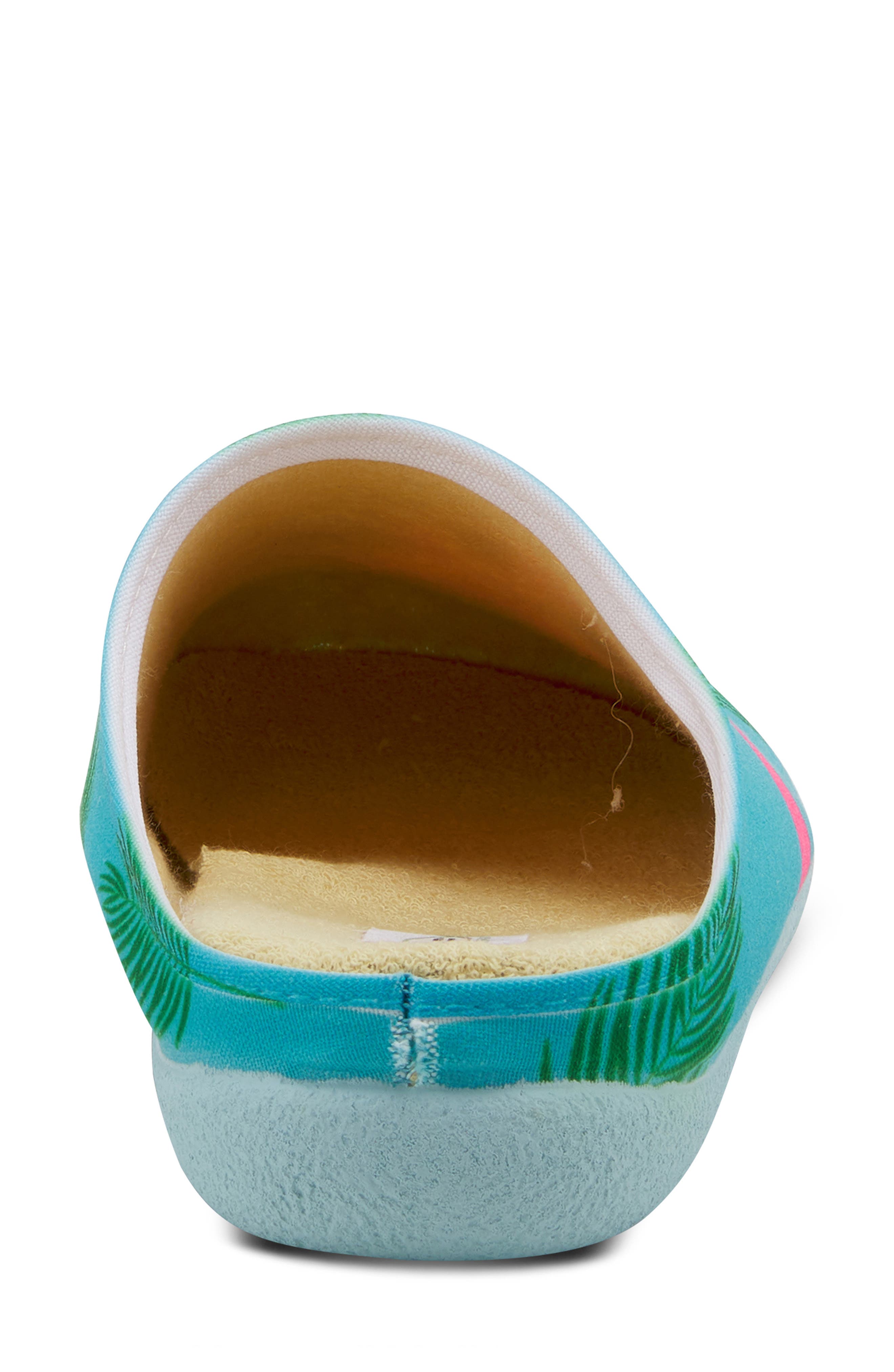 Flexus by Spring Step Miss Beaks Print Slipper, Alternate, color, 