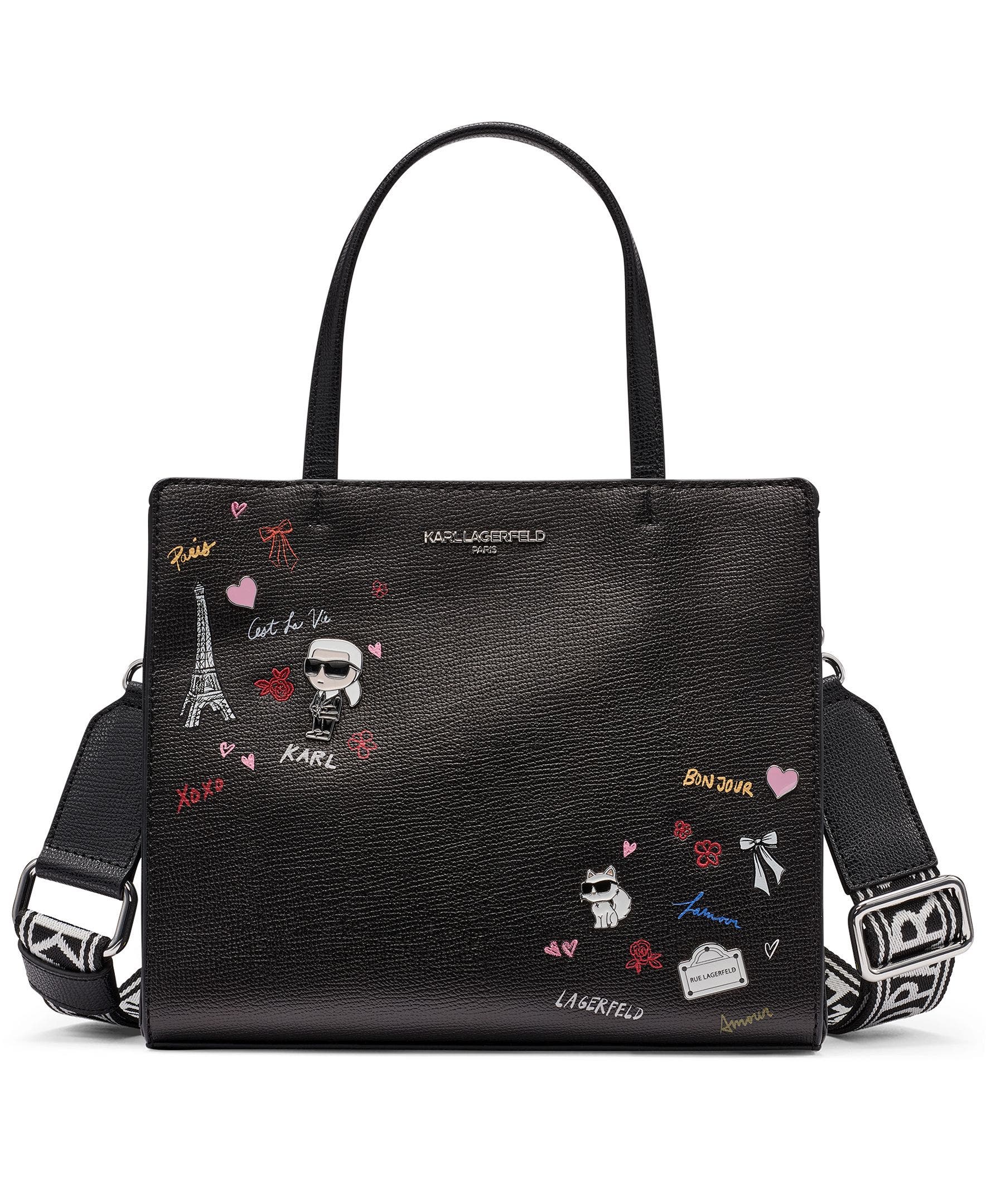 Maybelle Satchel, Main, color, Black Multi