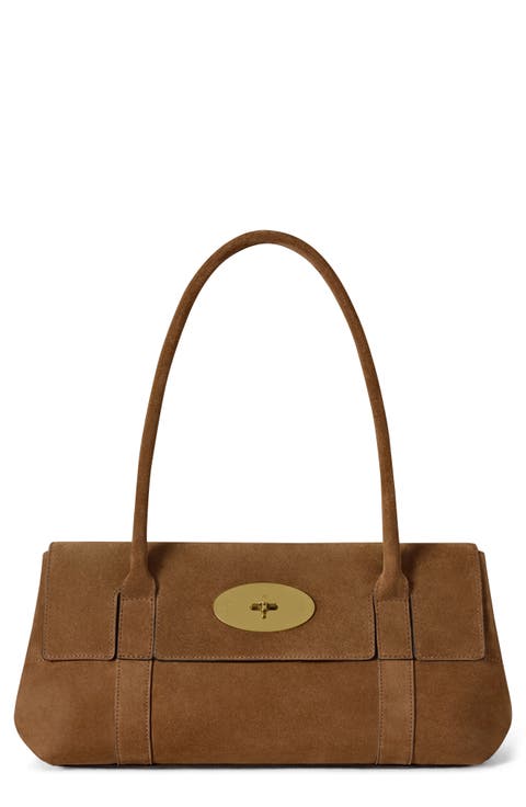 East West Bayswater Leather Shoulder Bag