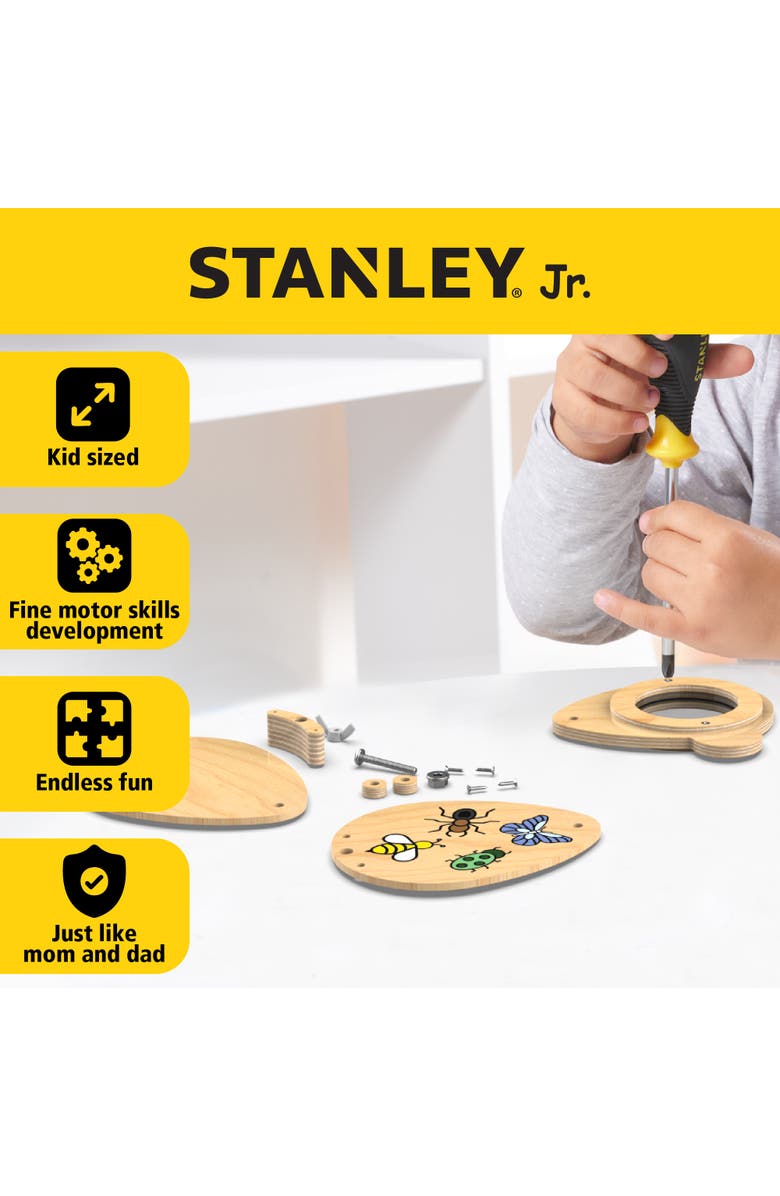 Stanley Jr. Wood Magnifying Glass Kit, Alternate, color, Multi Color