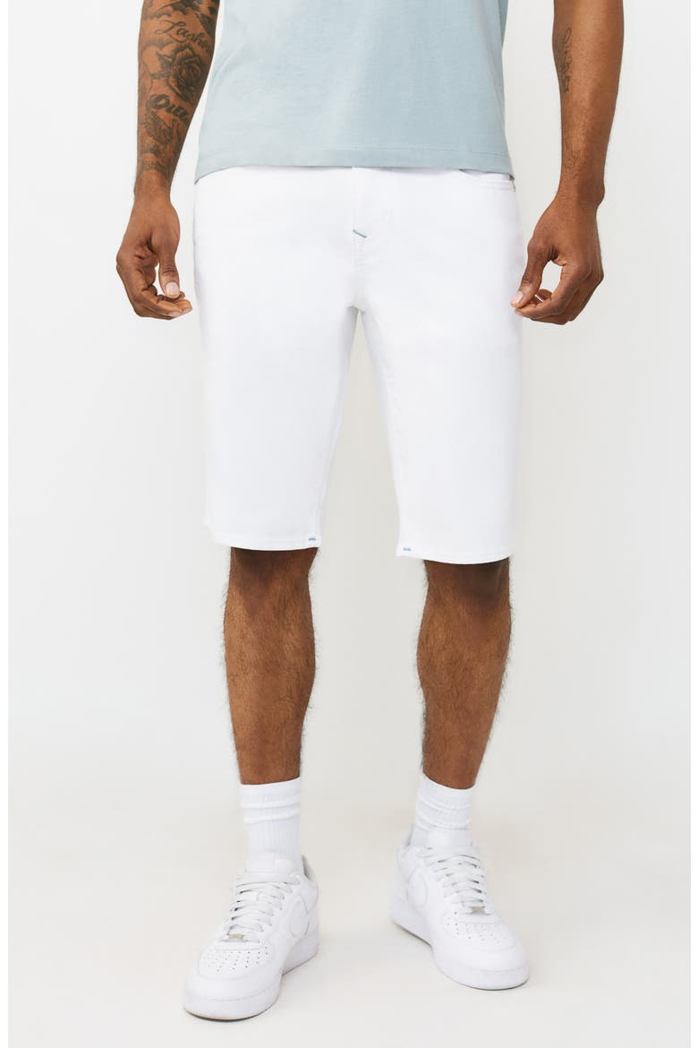 Rocco Big T Snap Flap Shorts, Main, color, OPTIC WHITE