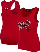 PRO STANDARD Women's Pro Standard  Red Chicago Bulls Script Tank Top