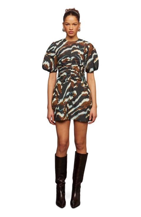Tanner Puff Sleeve Mini Dress