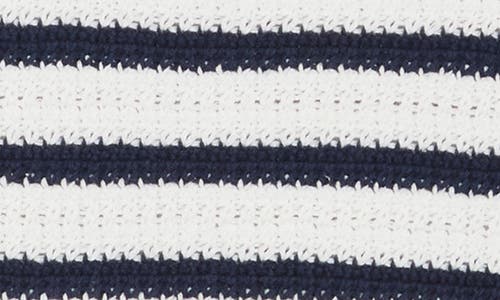 BLU PEPPER BLU PEPPER STRIPE SHORT SLEEVE KNIT SWEATER