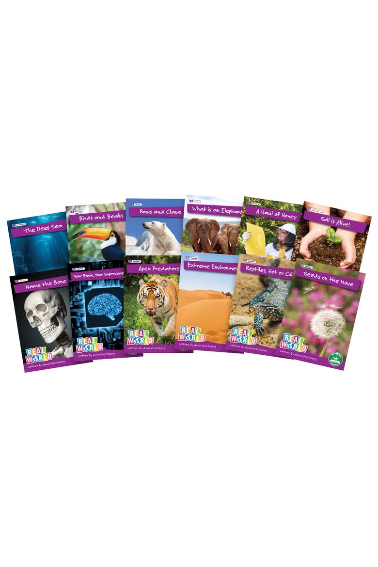 Real World Phase 5 Hilo Decodable Books, Alternate, color, Multicolored