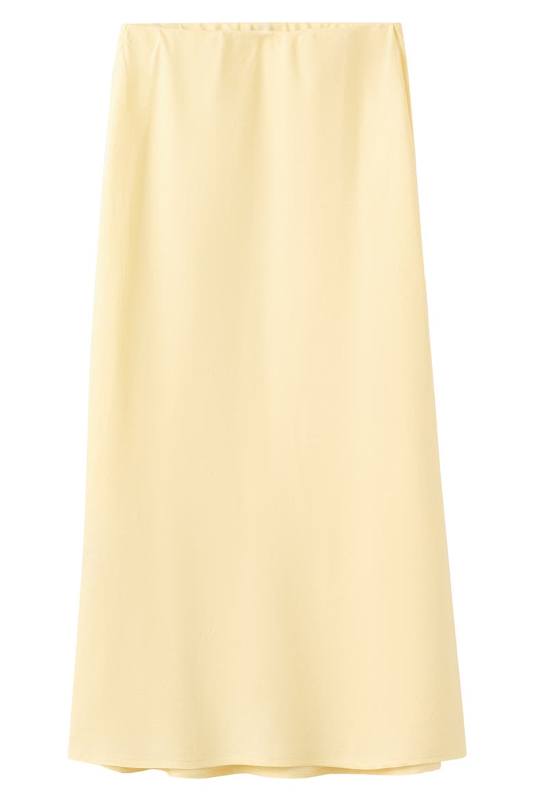 Straight Midi Skirt, Alternate, color, VANILLA
