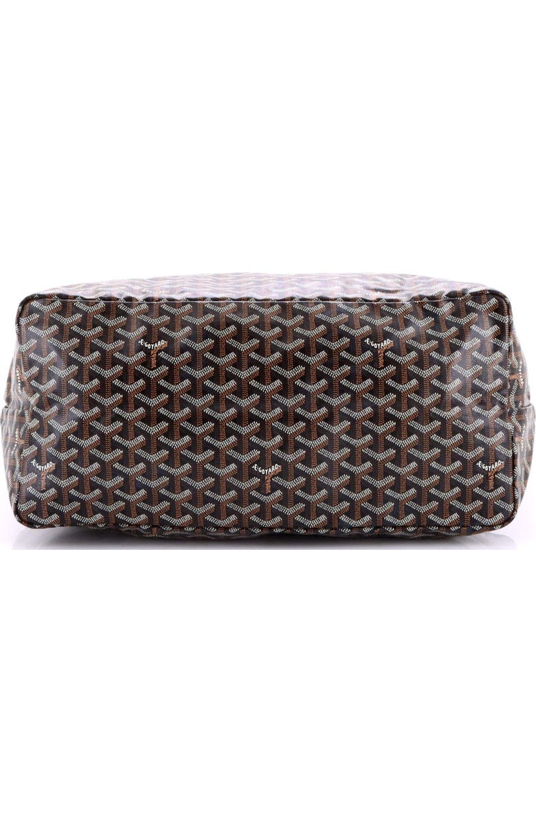 Pre-Owned Goyard Saint Louis Tote Coated Canvas GM, Alternate, color, Black