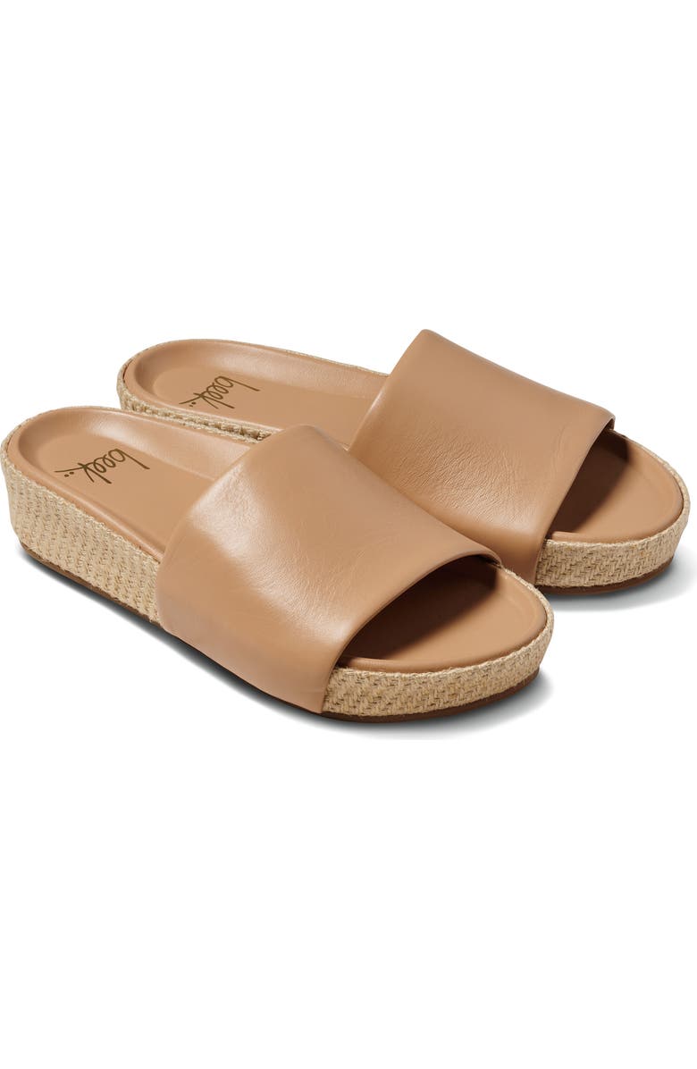 Beek Pelican Jute Slide Sandal, Main, color, Beach