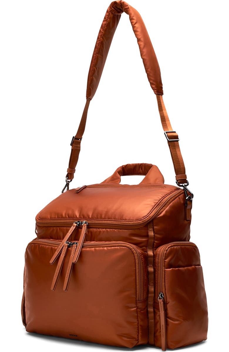 Caraa Large Baby Bag Diaper Bag, Alternate, color, Clay