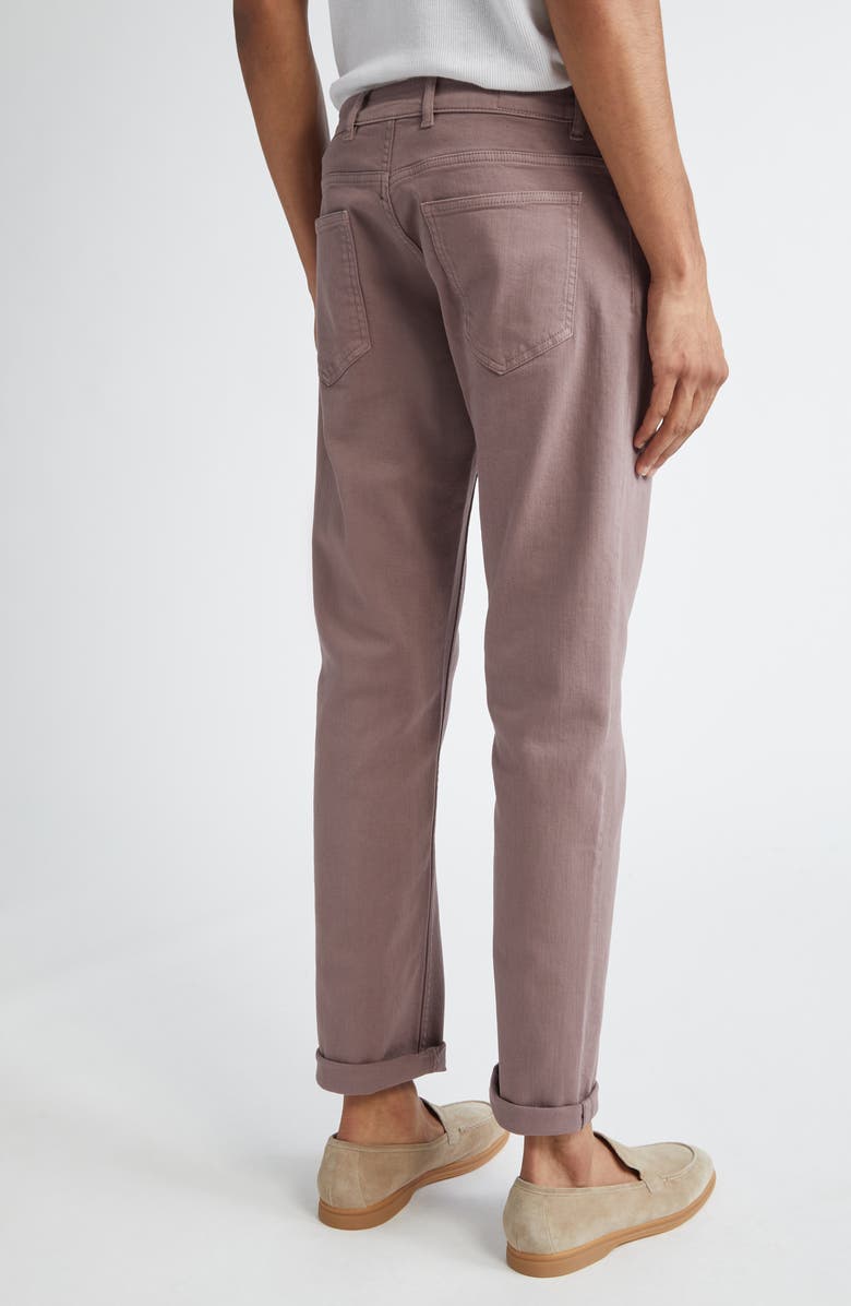 Eleventy Slim Leg Stretch Jeans, Alternate, color, 47 Berry