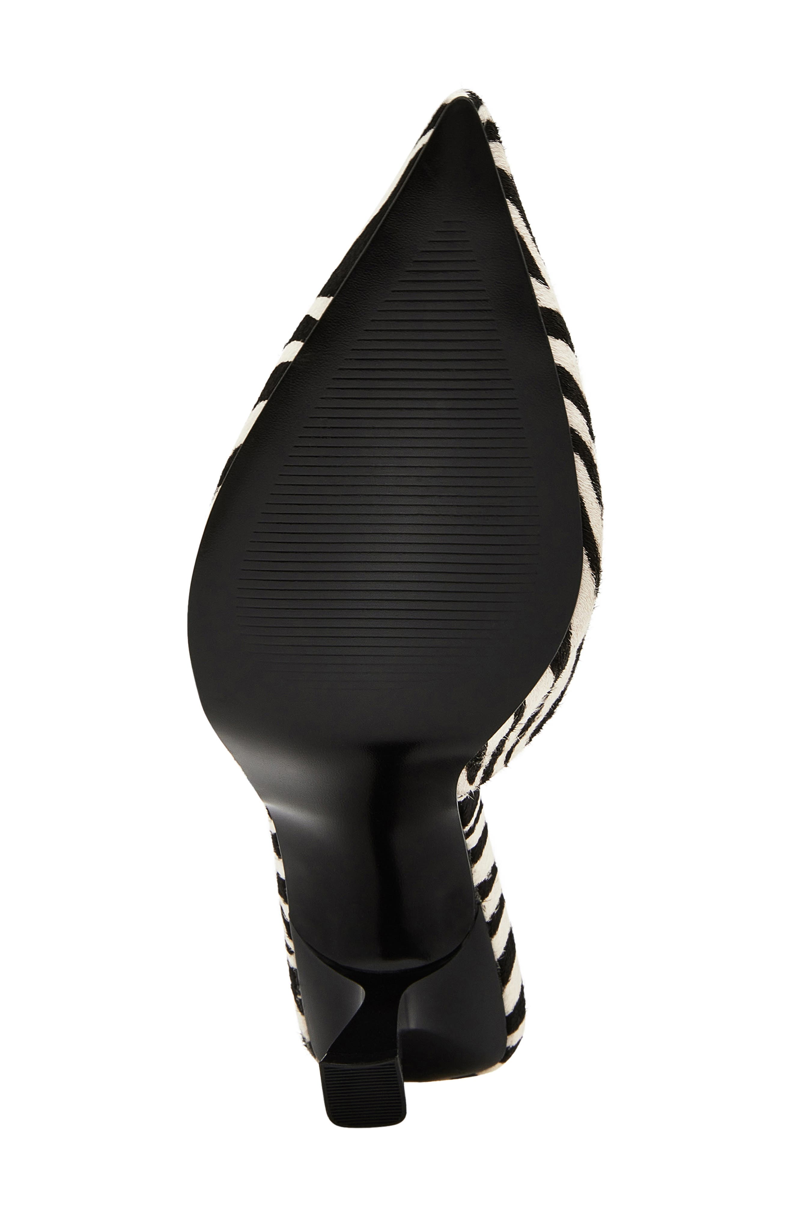 Steve Madden Mod-A Leopard Print Genuine Calf Hair Mule, Alternate, color, 