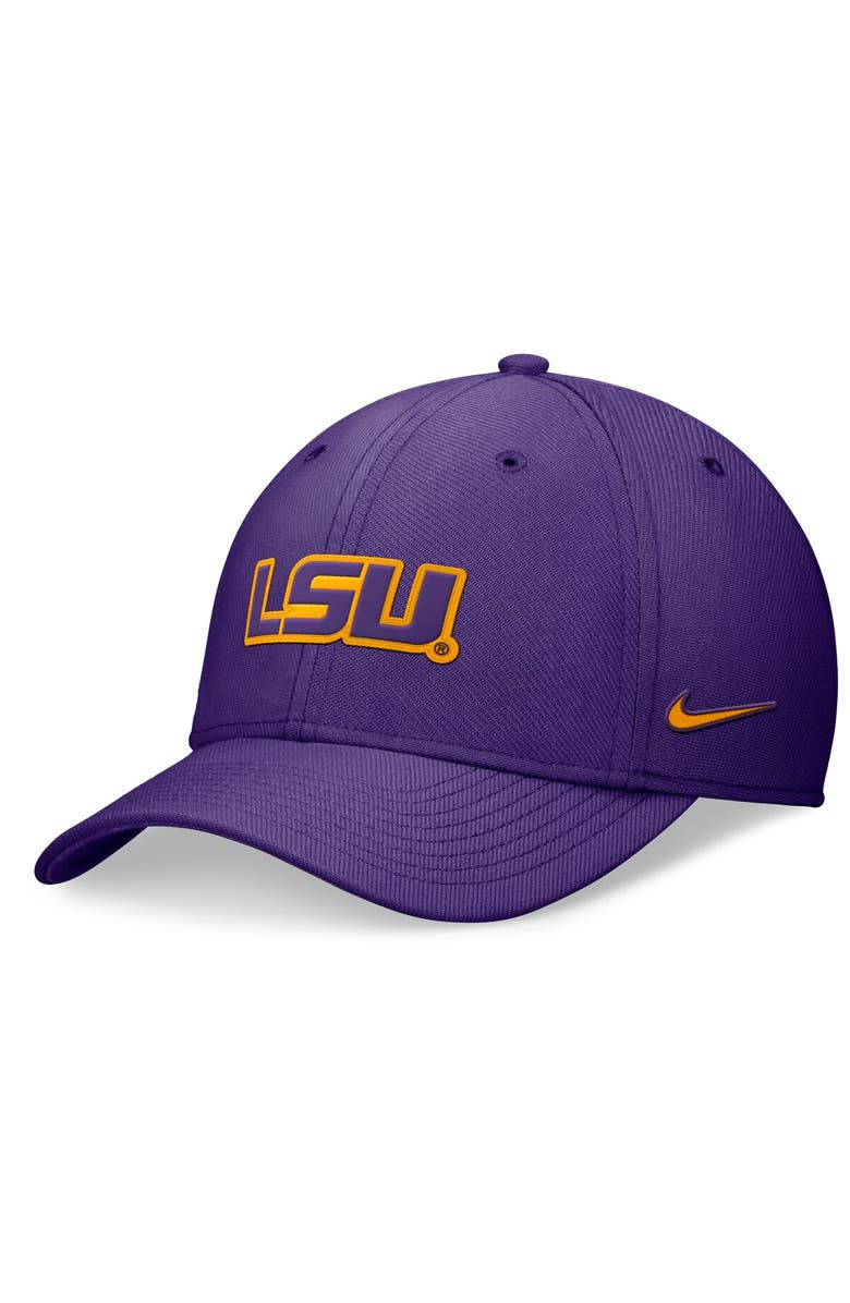 Nike Men's Nike Purple LSU Tigers 2024 Sideline Flex Hat, Main, color, Purple