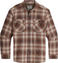 ROYAL ROBBINS Snowcap Plaid Fleece Lined Shirt