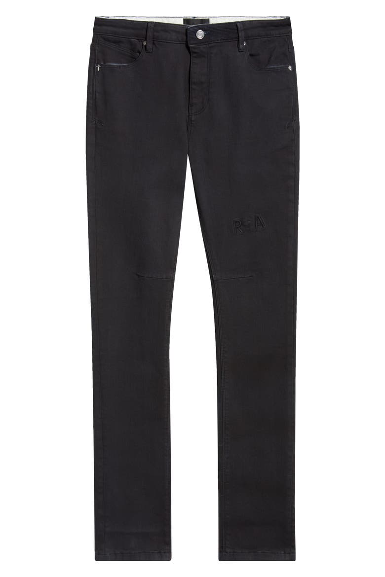 Bryant Mid Rise Skinny Jeans, Alternate, color, DUSTY NAVY TRIPLE CROSS