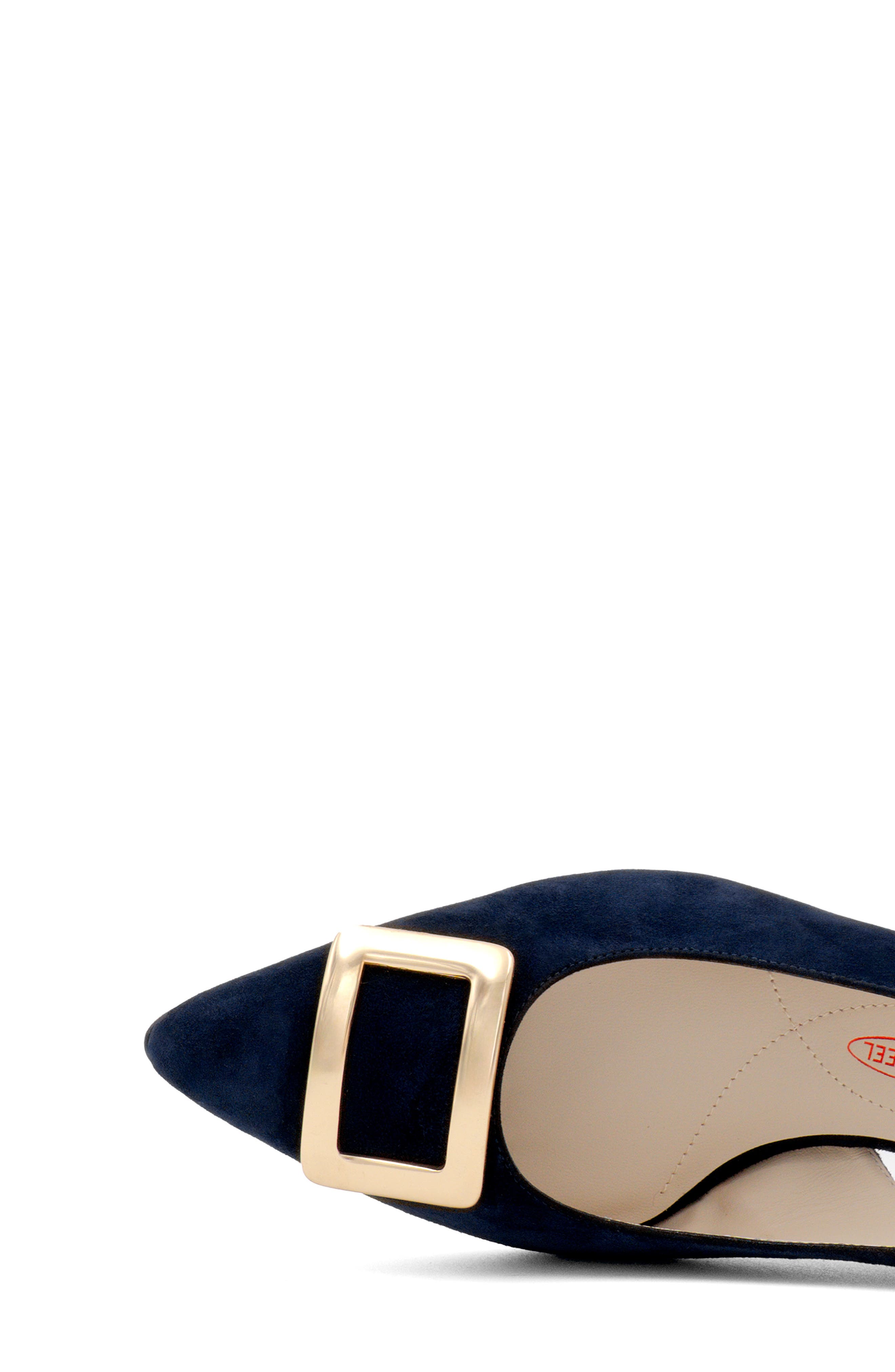 Padrino Slingback Pump, Alternate, color, NAVY CASHMERE