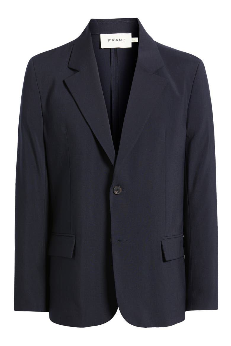 Wool Blazer, Alternate, color, DARK NAVY