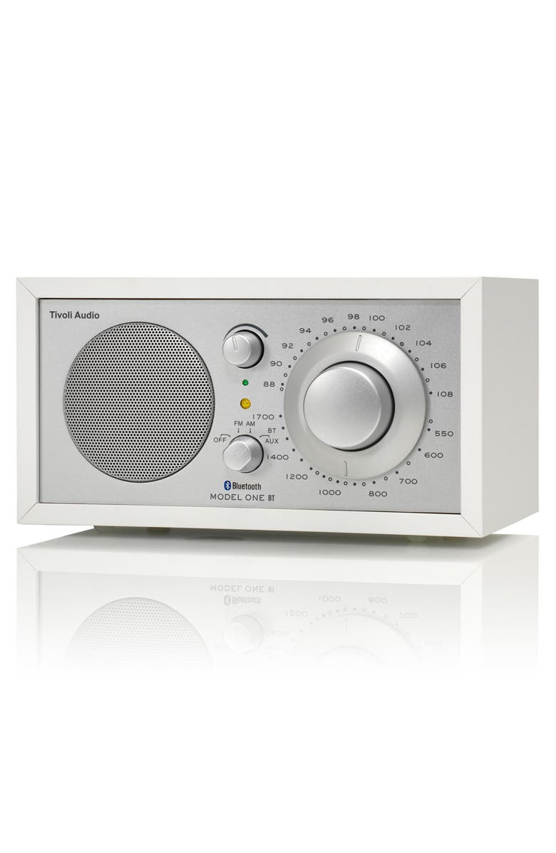 Tivoli Audio Model One AM/FM Radio with Internal Bluetooth Speaker, Alternate, color, White