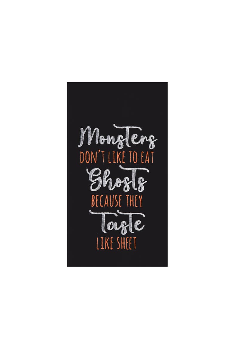 Monsters Towel, Main, color, Black