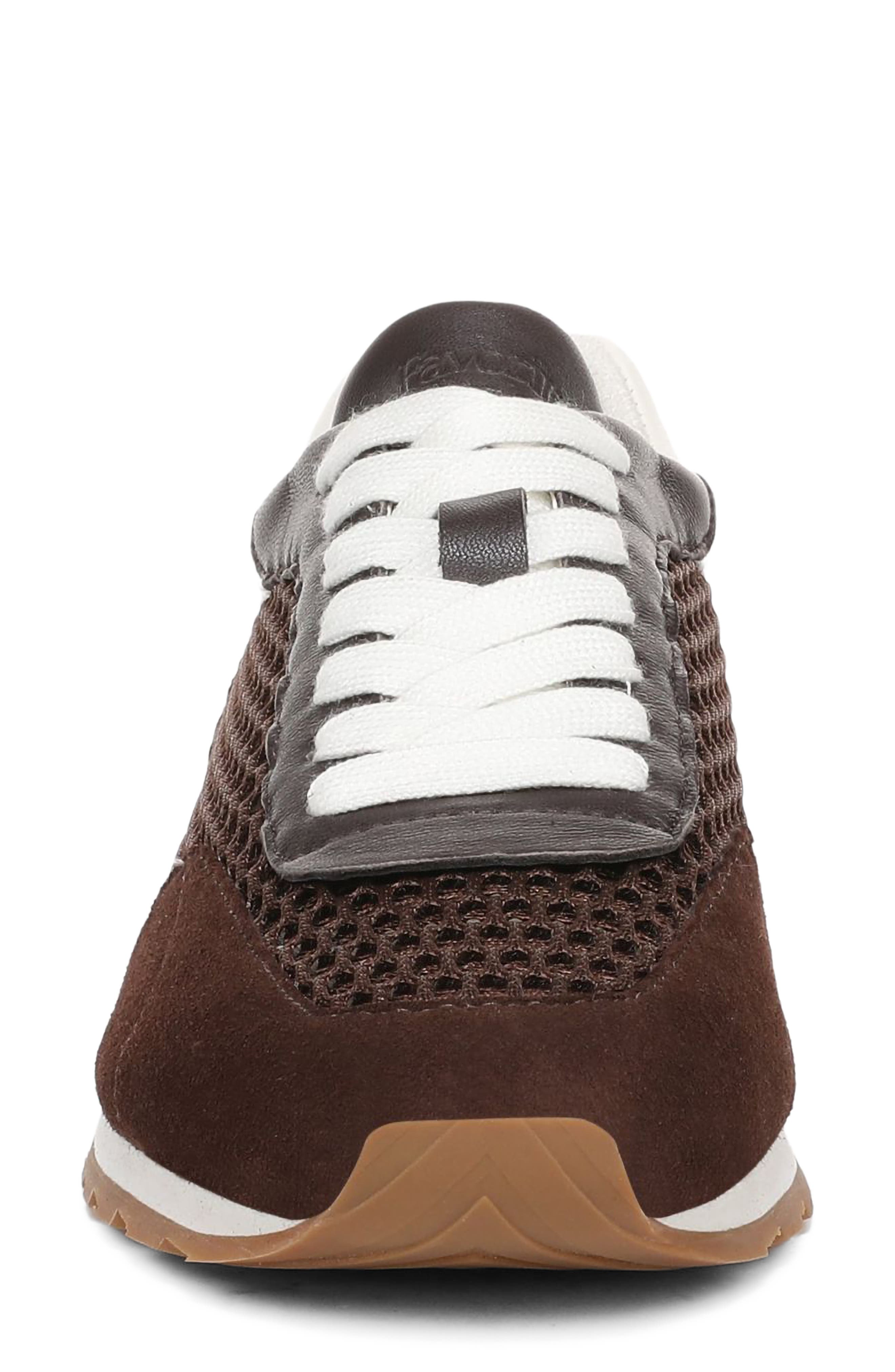 Sophia Mesh Sneaker, Alternate, color, COFFEE